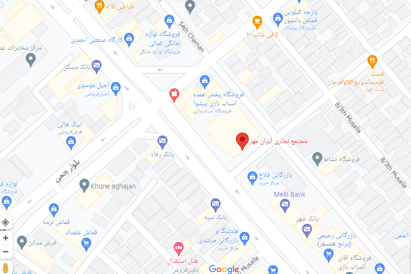 لوکیشن مجتمع ایران مهر