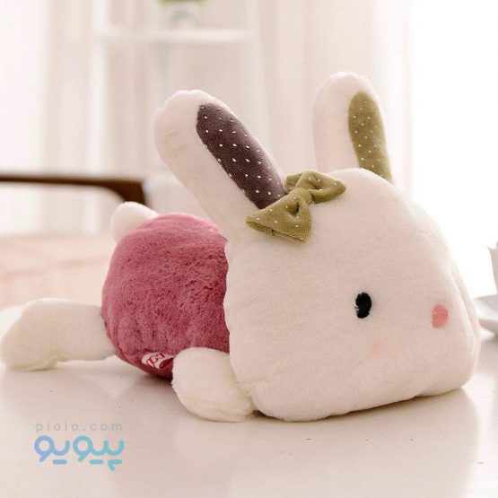 عروسک خرگوش کره ای خوابیده-پیویو