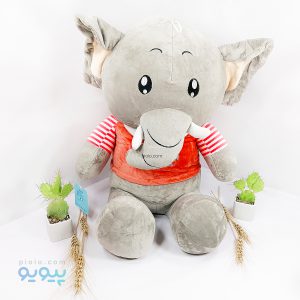 عروسک فیل بزرگ خرطوم کوتاه
