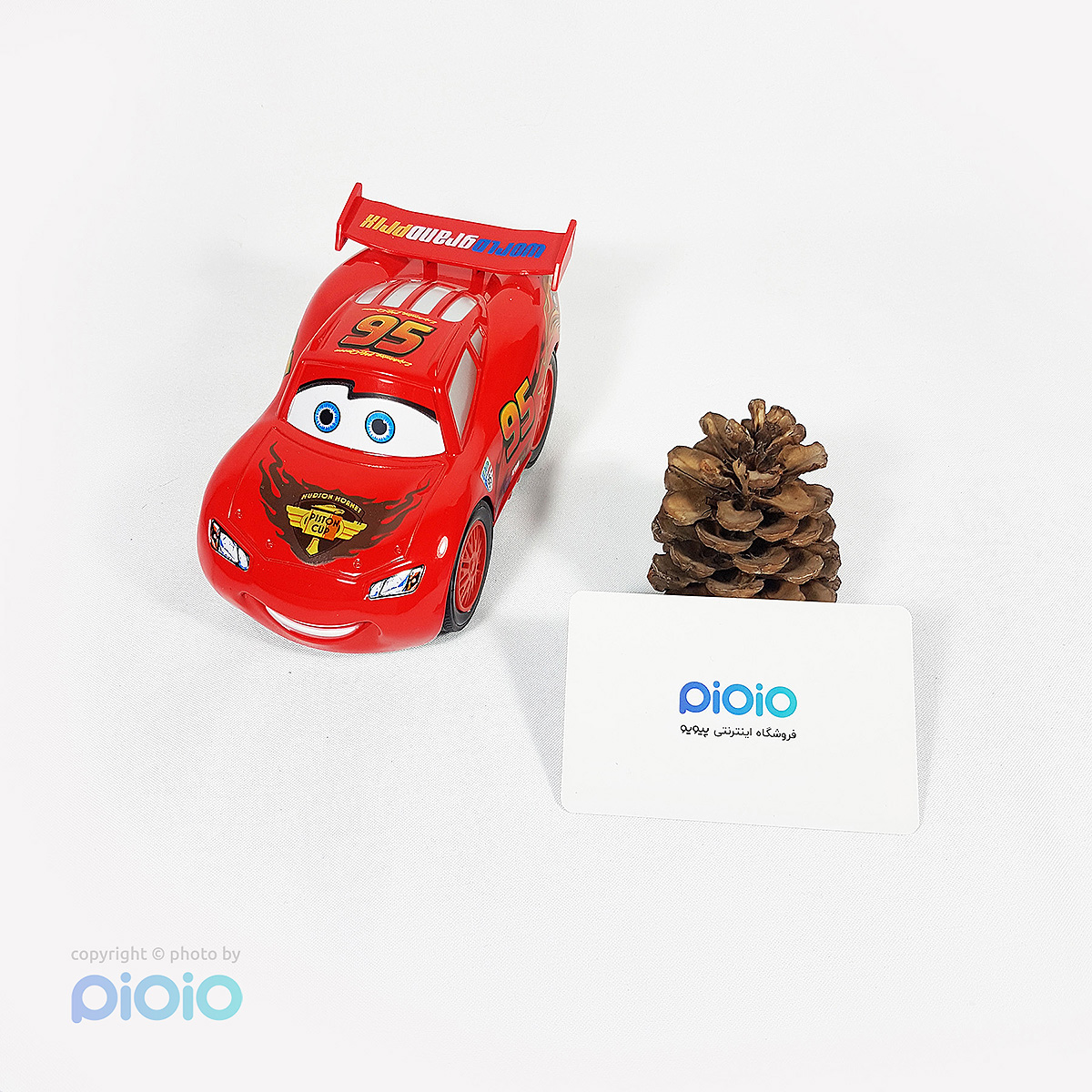 ماشین اسباب بازی فلزی مک کویین هوشمند - تصویر 4