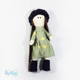 عروسک دختر روسی لباس قلبی