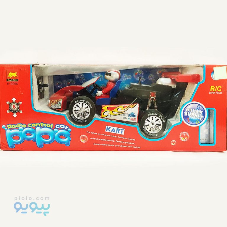 ماشین کنترلی حباب ساز مدل Papa