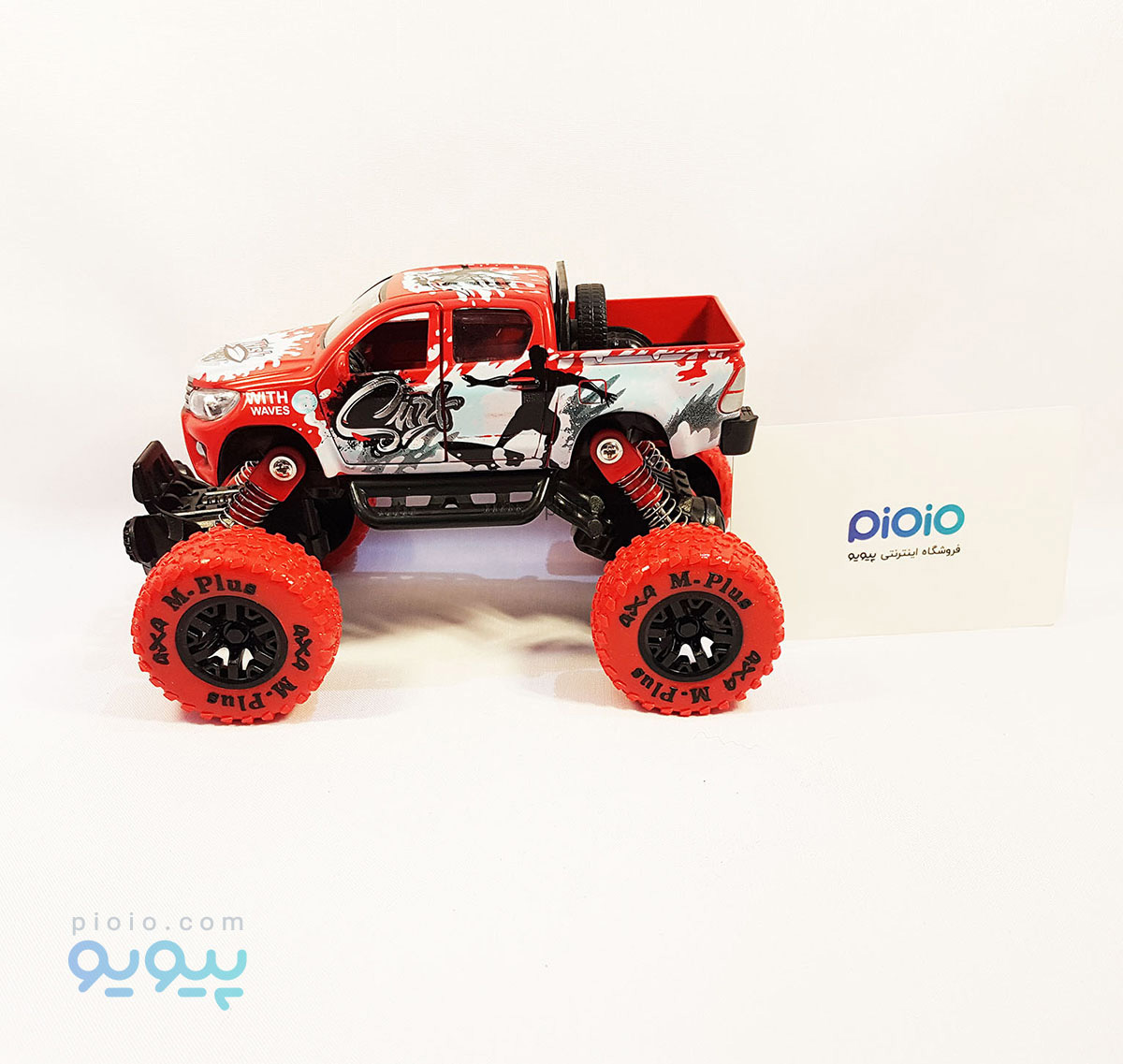 ماکت ماشین فلزی آفرود مدل Risk - تصویر 3