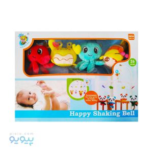 آویز تخت نوزاد موزیکال طرح آبزیان کد D114 عمده و کارتنی-پیویو