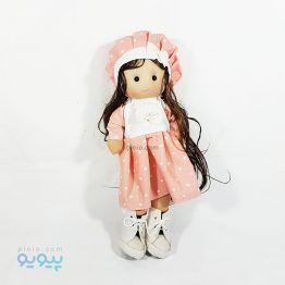 عروسک دختر روسی لباس صورتی