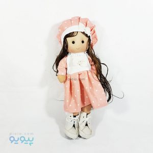 عروسک دختر روسی لباس صورتی