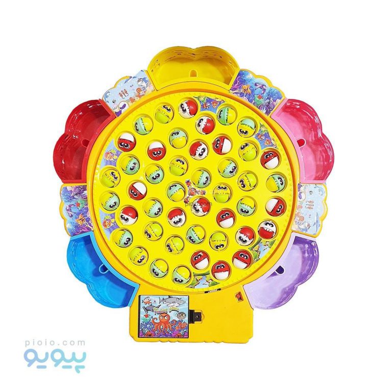 اسباب بازی ماهیگیری موزیکال 5 نفره BT آیتمBT2425 عمده و کارتنی-پیویو