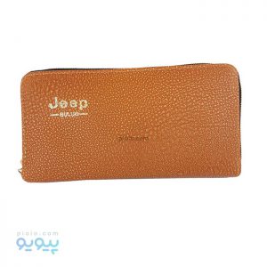 کیف پول و موبایل دو زیپ مدل Jeep