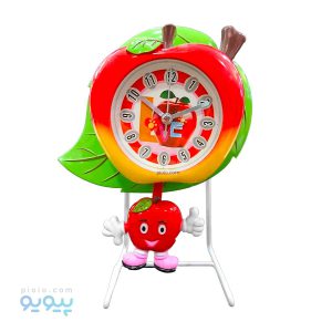 ساعت رومیزی طرح سیب