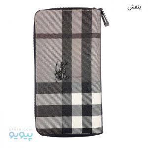 کیف زنانه اسپرت دور زیپ چهارخانه