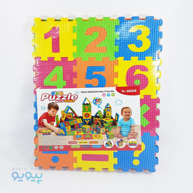 پازل ساختنی عددی eva puzzle
