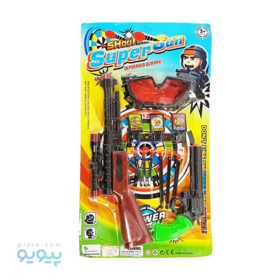 تفنگ و هفت تیر مدل Super Gun