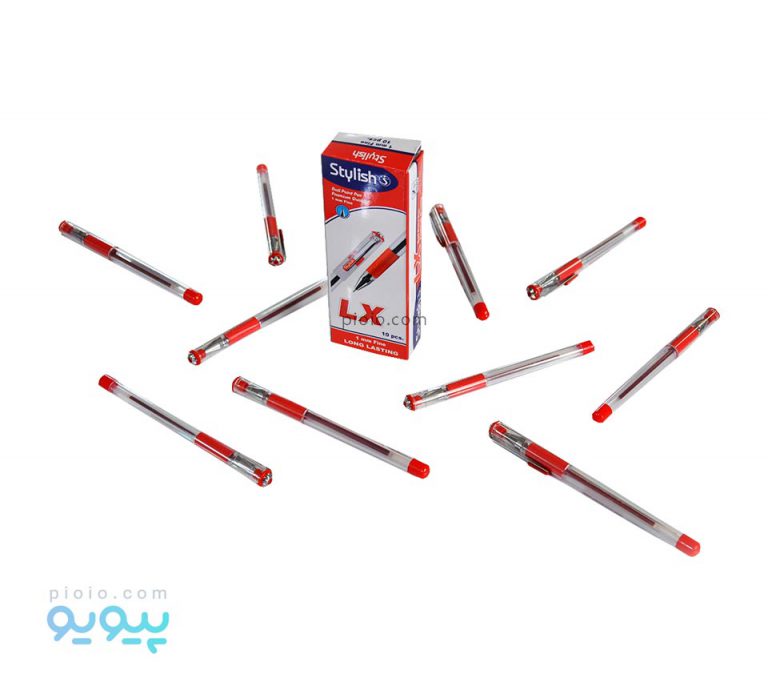 خودکار قرمز استایلیش مدل LX