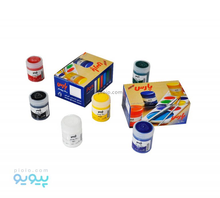 گواش 6 رنگ پارس