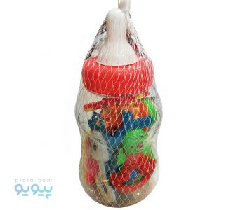 جغجغه 8 تایی طرح شیشه شیر