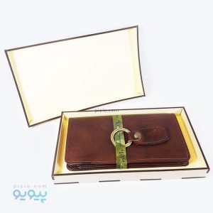 کیف پول کتی چرم گاوی