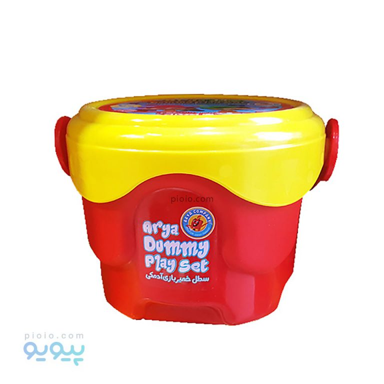 سطل خمیربازی آدمکی
