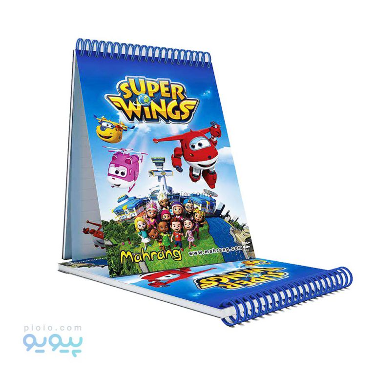 دفترچه یادداشت طرح انیمیشن SUPER WINGS