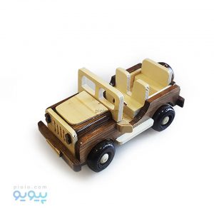 ماکت چوبی ماشین جیپ