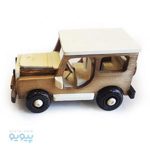 خرید ماکت چوبی جیپ