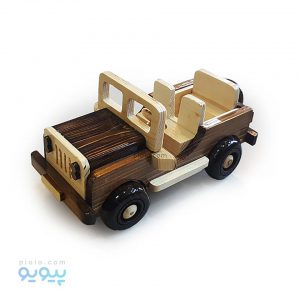 خرید ماکت ماشین چوبی جیپ