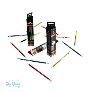 مداد پاکن دار اسکول مکس