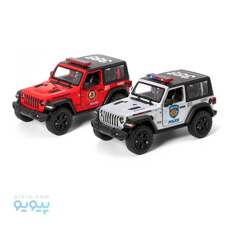 ماکت پلیس فلزی Jeep Wrangler