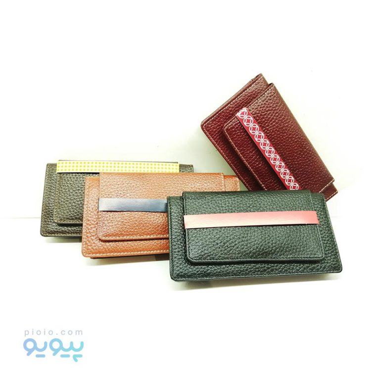 کیف پول چرم گاوی زنانه کد 621