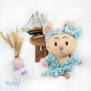 عروسک موش لباس حوله ای-پیویو