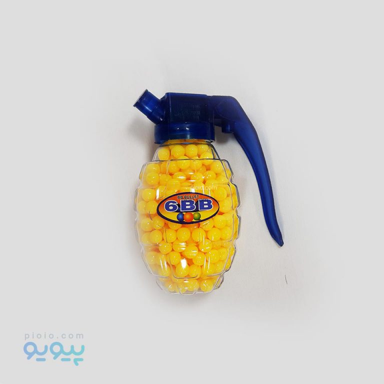 ساچمه پلاستیکی تفنگ 500 تایی خارجی و بدون پلیسه-پیویو