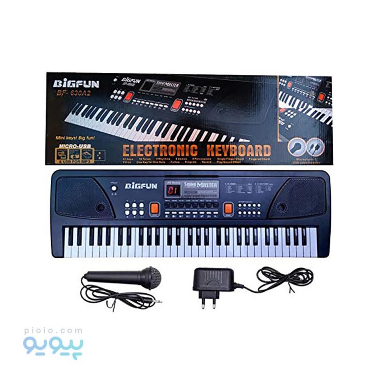 اسباب بازی کیبورد مدل BF-630A2 عمده و کارتنی-پیویو