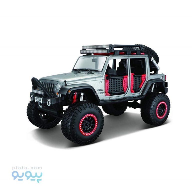 ماکت فلزی جیپ آفرودی Wrangler Unlimited