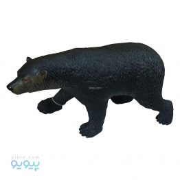 فیگور خرس قهوه ای اسباب بازی پلاستیکی نرم سایز بزرگ