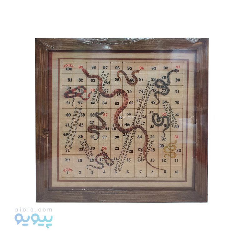 منچ و مارپله چوبی