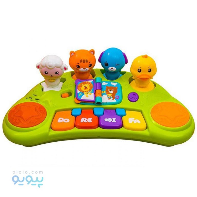 بازی آموزشی هولی تویز مدل Funny Animal Keyboard