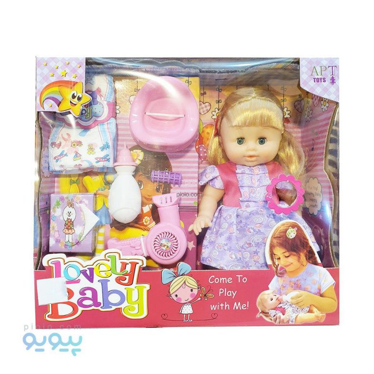 عروسک شیرخوار و پوشکی Lovely Baby