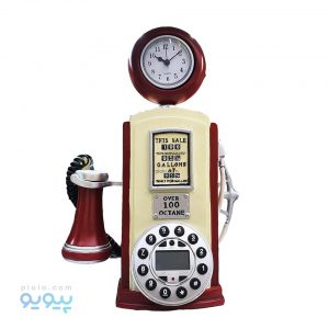 تلفن و ساعت طرح درجه باد