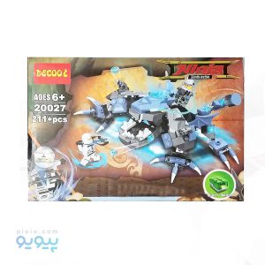 لگو نینجا جیرایا و هیولا قورباغه ای دکول آیتم 20027 عمده و کارتنی-پیویو