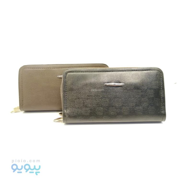 کیف پول دور زیپ طرح هلال
