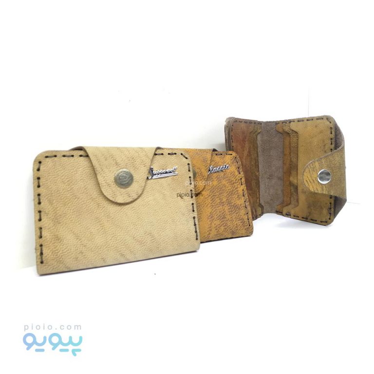 کیف جاکارتی چرم مدل هورس تک دکمه