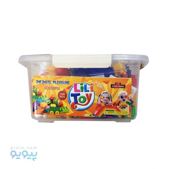 خانه سازی اسباب بازی باکس 100 تکه LiLi Toy