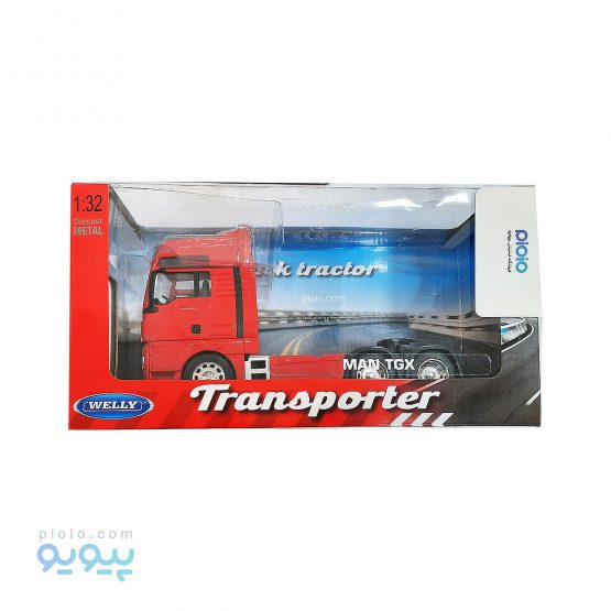 ماکت فلزی کشنده تریلی مدل TRANSPORTER