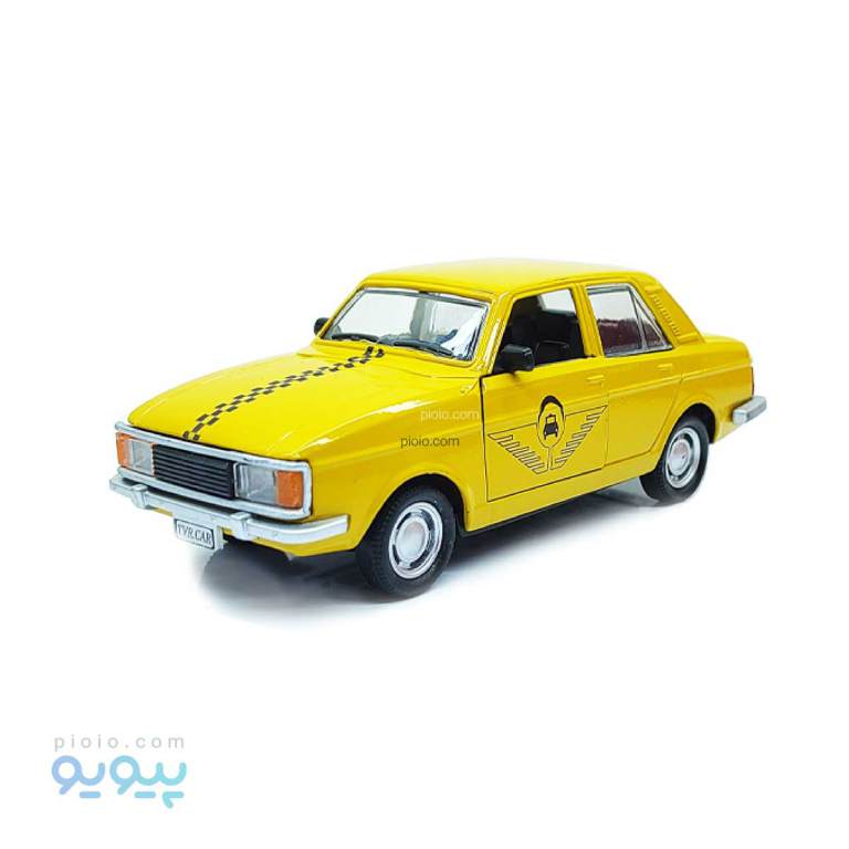 ماکت ماشین فلزی پیکان زرد تاکسی طاها تویز آیتم 1504ty عمده و کارتنی