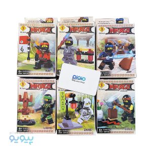 پک لگو شخصیت مدل NinjaGo Movie
