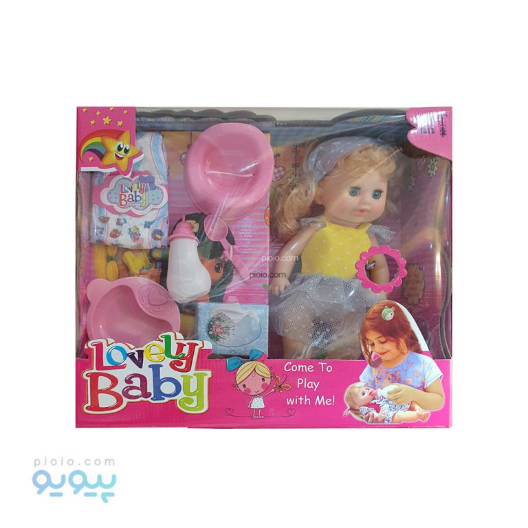 عروسک موزیکال پوشکی Lovely Baby