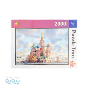 پازل 2000 تکه طرح کلیسا سنت باسیل