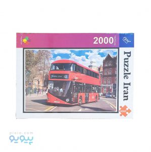 پازل 2000 تکه طرح اتوبوس دو طبقه