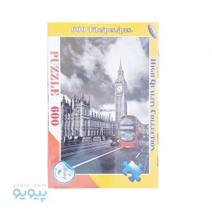 پازل 600 تکه طرح برج ساعت