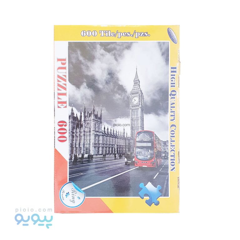 پازل 600 تکه طرح برج ساعت