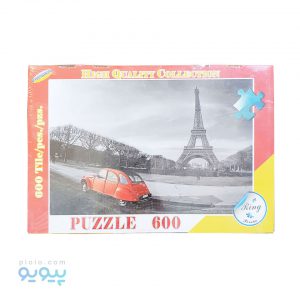 پازل 600 قطعه طرح برج ایفل